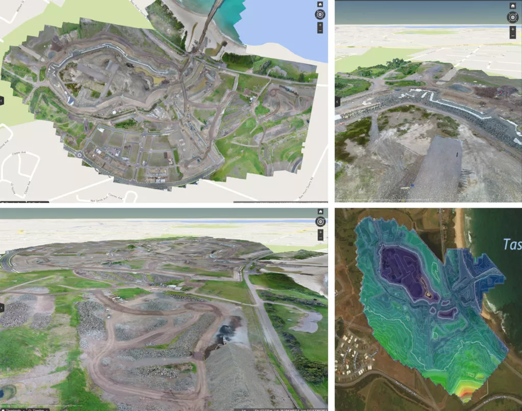 drone topographic surveying