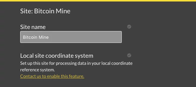 how to configure local coordinate system on Propeller 