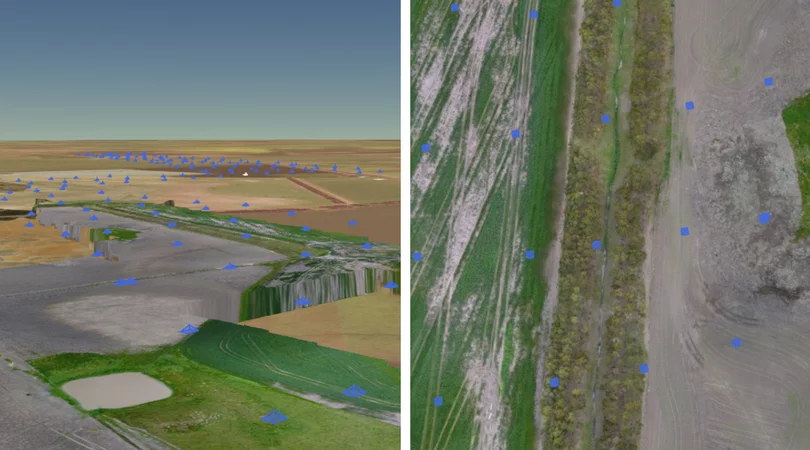 ultimate camera positions for long corridor surveys