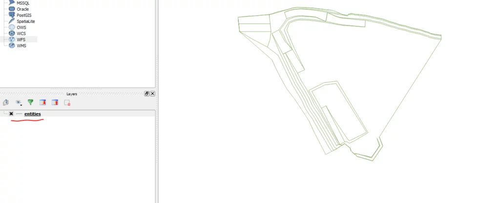 QGIS KML conversion preview