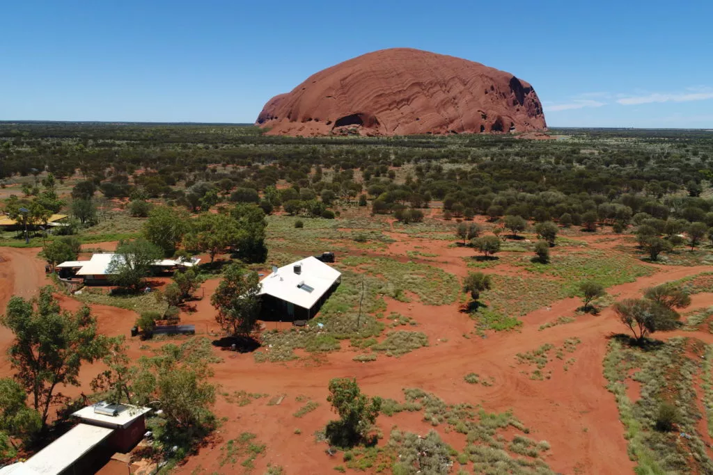 Heidi Gore Fyfe surveying land sites