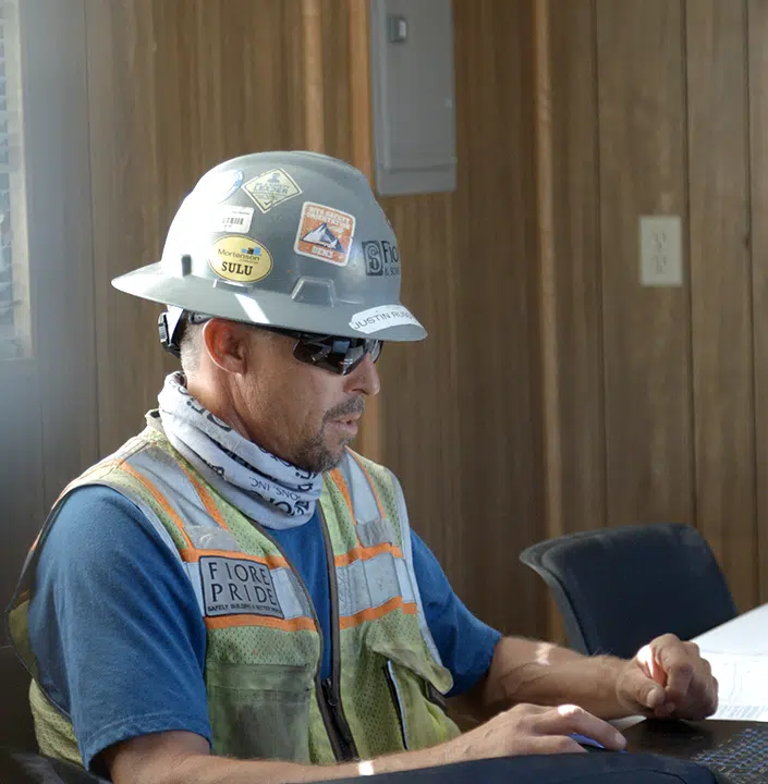 online collaboration on a construction site