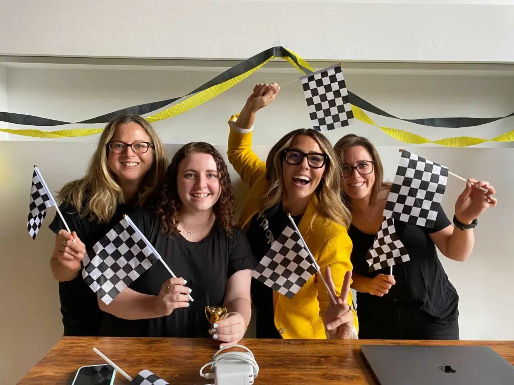 Denver Propeller Aero Team Members During 2021 Hackathon